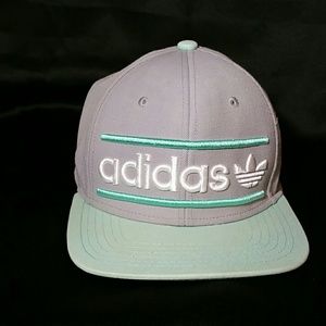 adidas Snap Back Flat Bill Hat
